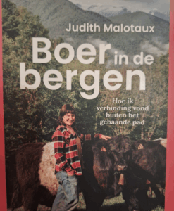 Judith Malotaux boer in de bergen