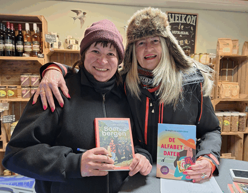 Judith Malotaux boer in de bergen