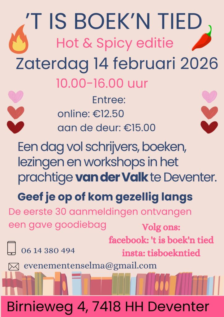 valentijnsdag boekenevent